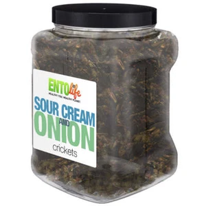Sour Cream & Onion Flavored Cricket Snack - Pound Size - Picture 1 of 2