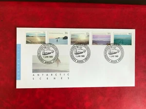 AAT AUSTRALIAN ANTARCTIC 1987 FDC SCENES SERIES 3 MAWSON CANCEL 1988 - Picture 1 of 1
