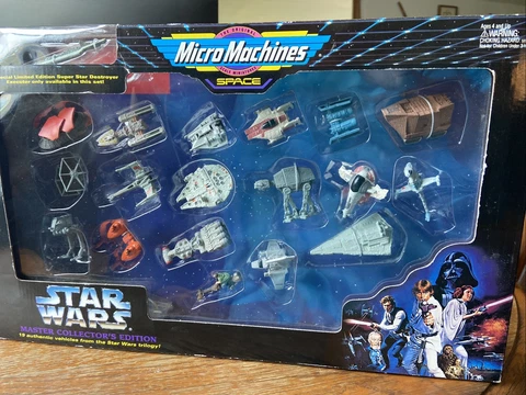 Vintage Star Wars Micro Machines Master Collector's Edition Galoob #64601 NIB Cover