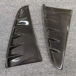 Real Carbon Fiber Side Fender Vent Trim Cover For Porsche Panamera 970 2010-2016 - Bild 1 von 5