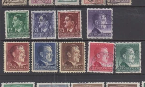 263 - Poland German Occupation Hitler sets fine used - Picture 1 of 1