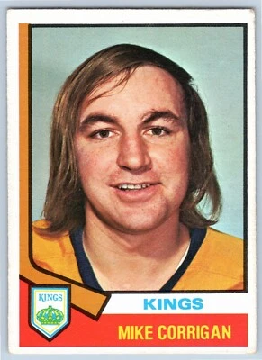 MIKE CORRIGAN 1974-75 O-PEE-CHEE 74-75 NO 37 EX         27129 - Image 1 of 2
