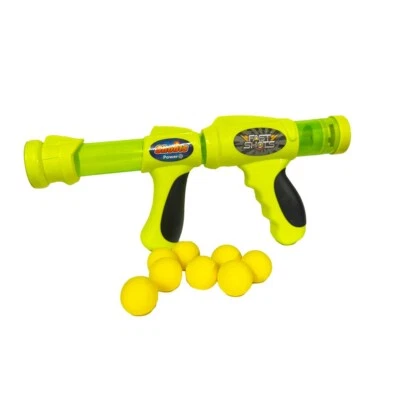 STYLEX PARTY Lanzador de bolas de espuma EVA cañón al aire libre niños adultos juego de disparos actividades diversión