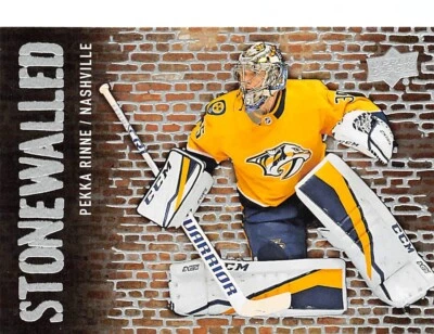 2018-19 Upper Deck Stonewalled #SW11 Pekka Rinne - Image 1 of 2