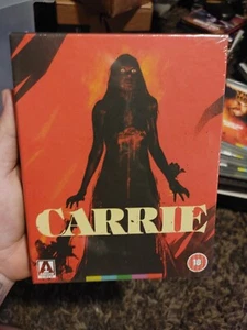 Carrie 1976 ARROW VIDEO Blu-ray Box Set Limited Edition OOP RARE REGION B LOCKED - Picture 1 of 3
