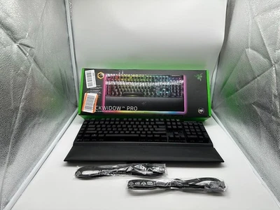 Razer BlackWidow V4 Pro Wired Mechanical Gaming Keyboard: Green Switches - Image 1 of 4