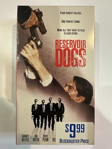 Reservoir Dogs VHS Action Quentin Tarantino Brand New Factory SEALED Watermark - Picture 1 of 6