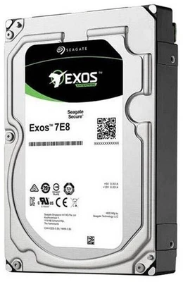 FESTPLATTE SEAGATE EXOS 7E8 ST8000NM0075 8TB SAS-3 7200U/min 256MB 3.5 Zoll - Bild 1 von 2