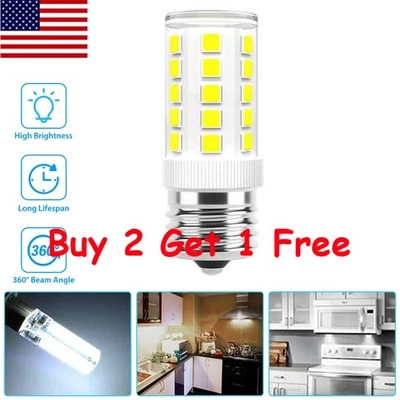 110V-130V E17 LED Bulb Daylight White Ceramics Light for Microwave Oven Lamp US - Image 1 of 4