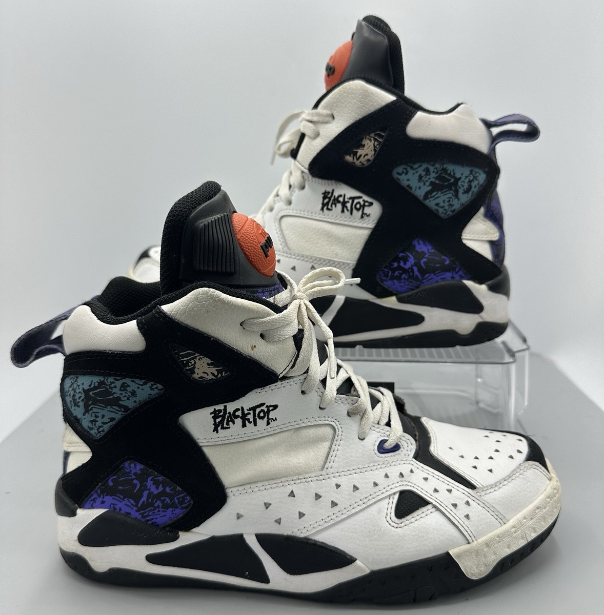 Reebok Blacktop Battleground サイズ12 Size 12 - Reebok Blacktop Battleground Black Extreme Purple