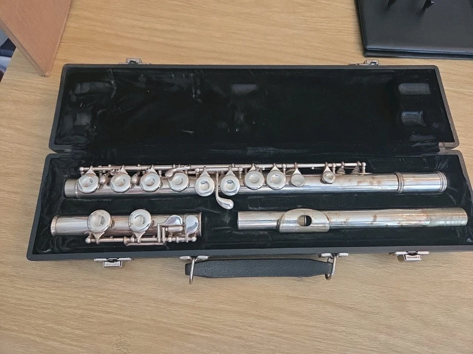 Flauta King 610 con estuche, muy buen estado, EE. UU. Foto 1 de 4