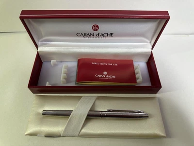 Patek Philippe Caran d’Ache Metal Ballpoint Pen with Case & Papers Swiss - Image 1 of 4