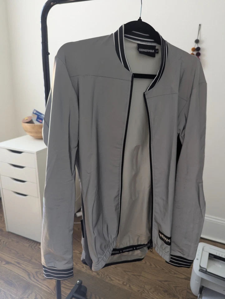 GODAMDFAMOUS Reflective Cycling Jacket - Image 1 of 4