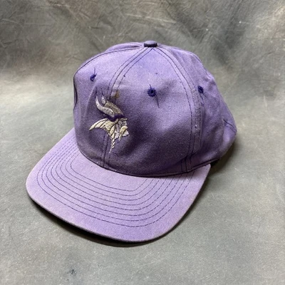De colección Minnesota Vikings NFL Drew Pearson Snapback Gorra Deportes Años 90 TRASHED Foto 1 de 4