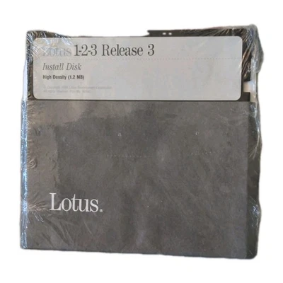 Lotus 123 Release 3, 3x HD 5.25 💾 Foto 1 de 2