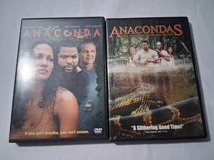 Anaconda and Anacondas DVD set Ice Cube Jennifer Lopez Jok Voight - Picture 1 of 20