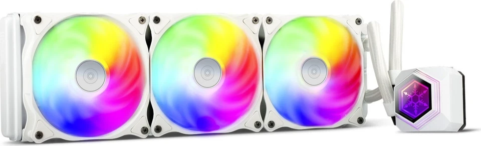 SilverStone Permafrost PF360W-ARGB, weiß, V2 (SST-PF360W-ARGB-V2) - Bild 1 von 1