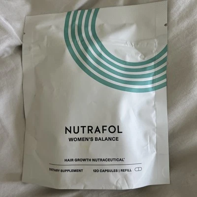 Nutrafol Womens Balance Hair Growth Dietary Supplement 120 Capsule Refill Bag - Image 1 of 2
