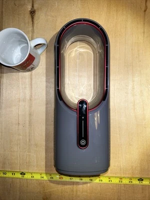 Ventilador de mesa recarregável KONSIDEN sem lâmina 11,8 polegadas ventilador de escritório pequeno silencioso 3 velocidades - Imagem 1 de 4