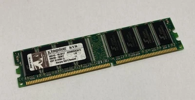 1GB Kingston KVR400X64C3A/1G PC3200U 400MHz DDR1 Non-ECC Computer Memory - Image 1 of 3