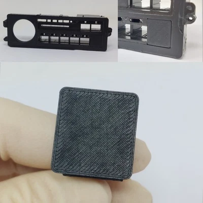 Placa de eliminación de botón de CA Honda CRX 1988-1991 para ajuste de control de clima en blanco 89 90 Foto 1 de 4