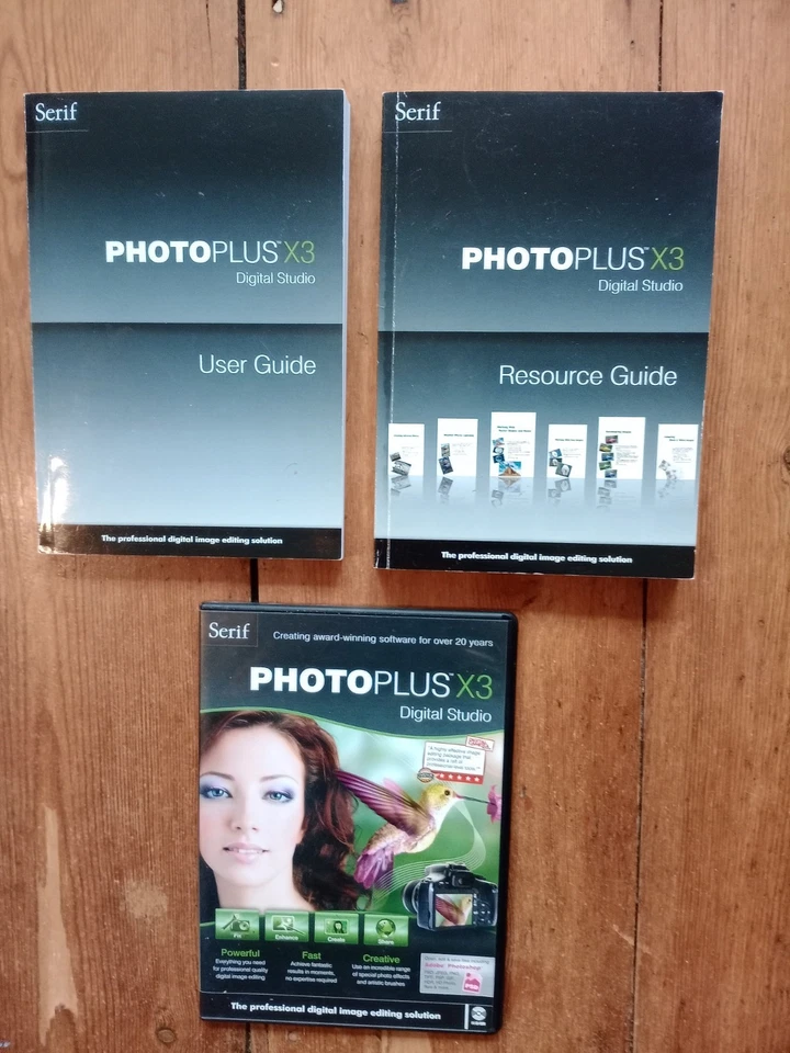Serif PhotoPlus X3 Digital Studio : User Guide, Resource Giide Software CD - Image 1 of 1