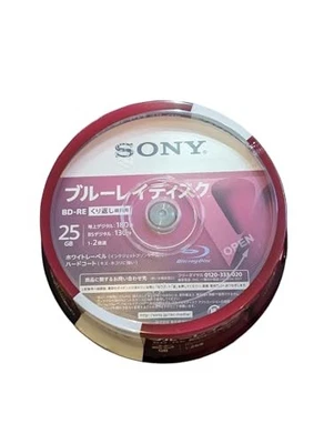 SONY Blu-Ray Bremsscheiben Bd-Re 2x Speed ??1 Lagen V Serie 25BNE1VLPP2 25 Discs - Bild 1 von 2