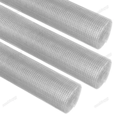 Filo per voliera 12 x 12 mm 25 m 10 m 5 m rete metallica filo per conigli gabbia DE - Immagine 1 di 4