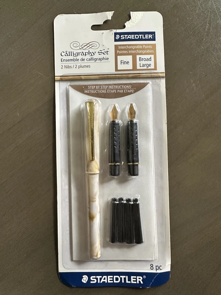 Juego de bolígrafos de caligrafía Staedtler 7 piezas-, S2BKV Foto 1 de 4