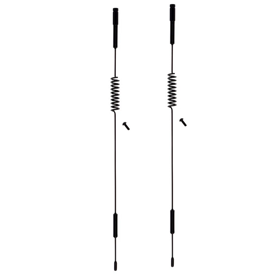 2X Antenne con  di Ricambio per Auto RC Modello 1/10  -4 - Nero, 290mm W3S5 - Immagine 1 di 1