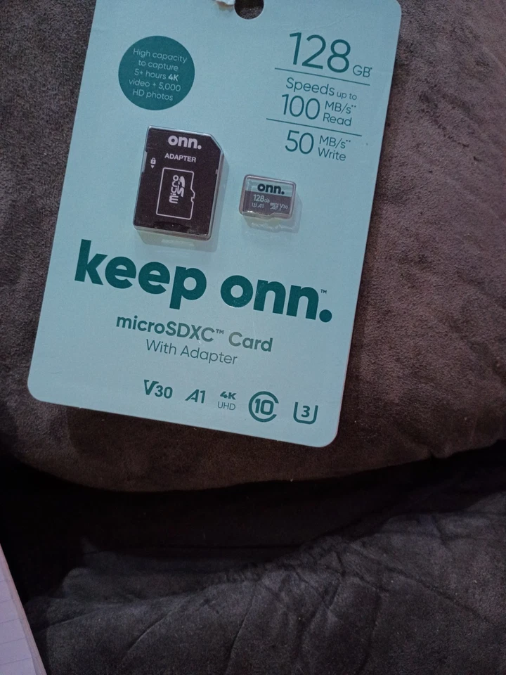 Keep On 128gb Micro SDXC Memory Card Class 10 With Adapter Sealed - Image 1 of 2