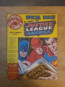 Amazing World of DC Comics #14 Justice League of America Magazine Size FN+ - Picture 1 of 9