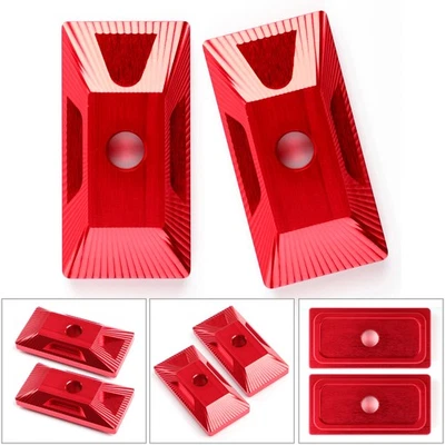 Motorcycle CNC Aluminum Rear Axle Chain Adjuster For Kawasaki Ninja 400 2018 RED Foto 1 de 4