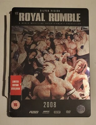 WWE Royal Rumble 2008 DVD Limited Edition Steelbook - Image 1 of 4