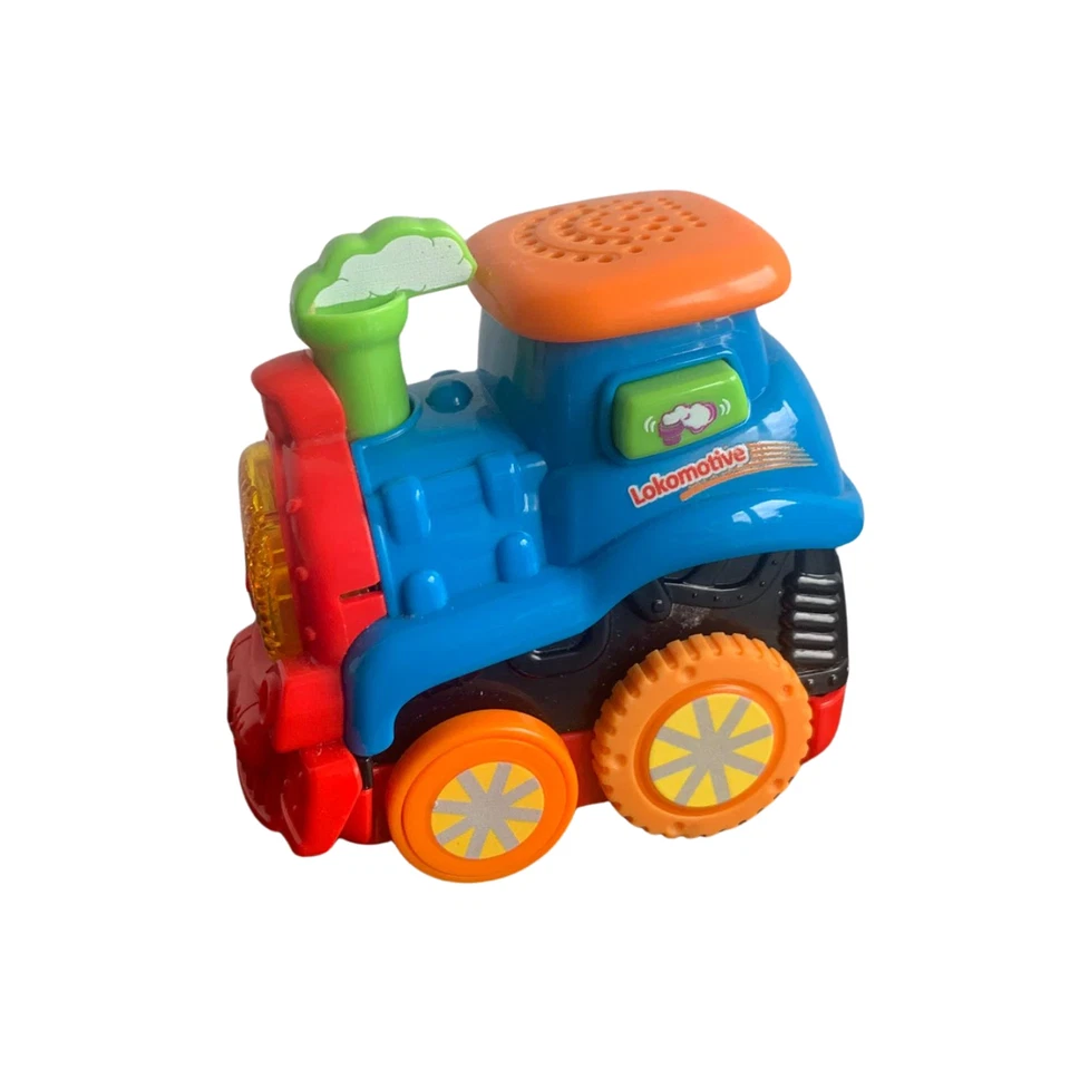 Vtech TUT TUT Baby Flitzer, Press and Go Lokomotive, Spielzeugauto mit Musik - Bild 1 von 2