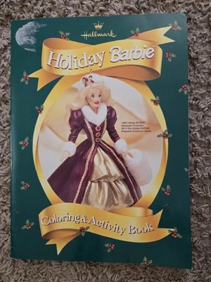 Vintage Holiday Barbie Coloring Book **No Colored Pages** - Image 1 of 2