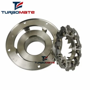 Turbo nozzle ring + base 758351 for BMW 525D 525XD 530D 530XD 730D 730LD E60 E61 - Picture 1 of 6