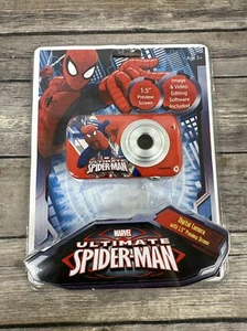 Marvel Spider-Man Digital Camera 1.5” Preview Screen Editing Software New - Picture 1 of 10