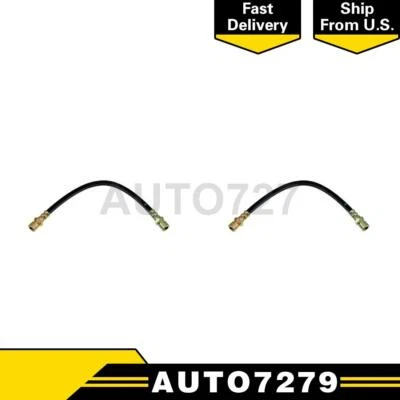 Línea de freno de manguera hidráulica de freno delantero Dorman 2 piezas para Porsche 914 1973 1974 Foto 1 de 2