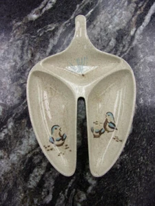 Red Wing Bob White pattern Tidbit Tray - Picture 1 of 1