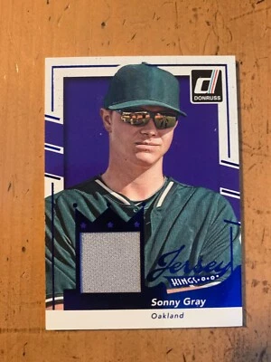 2016 Donruss Jersey Kings #JKSG Sonny Gray - Image 1 of 2