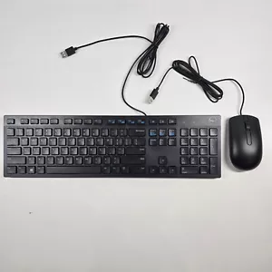 New Dell orkron Keyboard and Mouse KB216T corded brand new free shipping - Picture 1 of 5