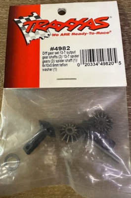 Traxxas® TRA4982 Vintage Diff gear set: 13-T output gear shafts T-Maxx SALE!! - Image 1 of 2