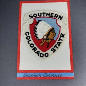 Southern Colorado State Pfeilspitze geformt 4" Patch - Bild 1 von 3