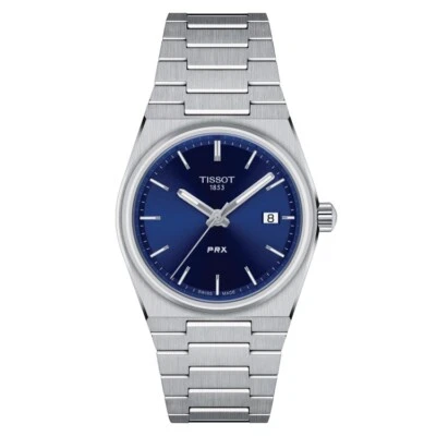 OROLOGIO TISSOT DONNA PRX QUARZO T137.210.11.041.00 BLU - GARANZIA - PREZZO C... - Immagine 1 di 2