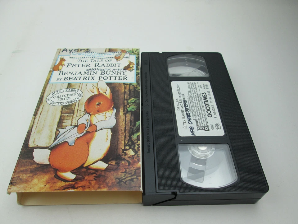The Tale Of Peter Rabbit And Benjamin Bunny VHS 100th Anniversary (1993) Foto 1 de 4