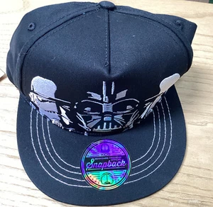 ⚡️STAR WARS Darth Vader Stormtroopers Kids Baseball Snapback Hat - Black - Picture 1 of 3