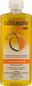 Natural Cleaner and Degreaser Concentrate by CitraSolv, 8 oz Valencia Orange