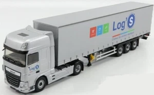 ELIGOR - DAF XF Euro 6 480 4x2 and TAUTLINER tarpaulin trailer transport Log'... - Picture 1 of 1