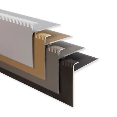 Borde de escalera en forma de F, perfil de borde de escalera, perfil angular, perfil de escalera Safety